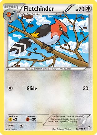 Fletchinder (95/114) [XY : Siège à vapeur] 