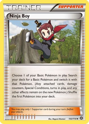 Garçon Ninja (103/114) [XY : Siège Steam] 