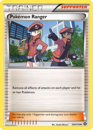 Pokemon Ranger 104/114 - [XY  Steam Siege]