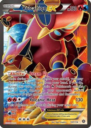 Volcanion EX (107/114) [XY : Siège à vapeur] 