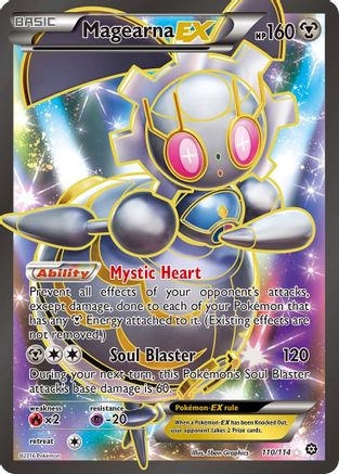 Magearna EX (110/114) [XY : Siège à vapeur] 