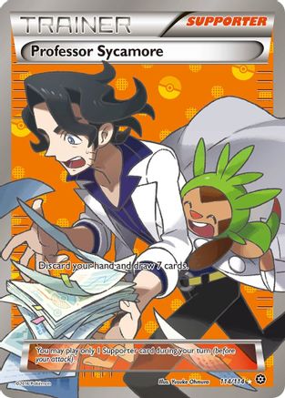 Professeur Sycamore (114/114) [XY : Siège à vapeur] 