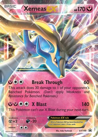 Xerneas EX - XY149 (Shiny) XY149/211 - [XY Promos] Holofoil