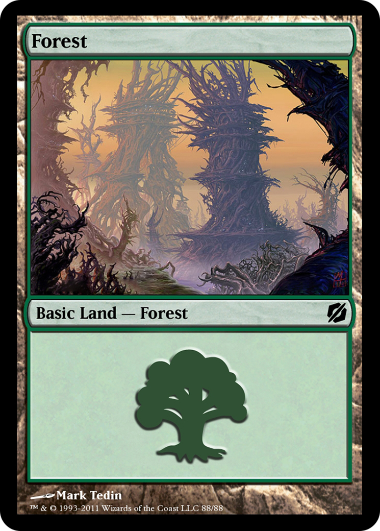Forest (TD2-088) - [Duel Decks: Mirrodin Pure vs. New Phyrexia]