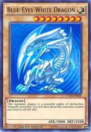 Blue-Eyes White Dragon (CT13-EN008) - 2016 Mega-Tins Limited