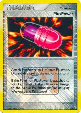 PlusPower (112/127) (Promo de la Ligue) [Platine : Ensemble de base] 