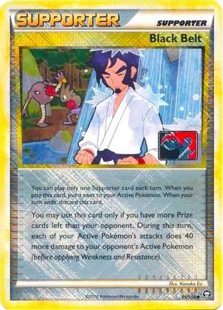 Black Belt - 85/102 (League Promo) - [League & Championship Cards] Reverse Holofoil