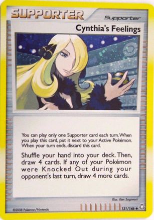 Cynthia's Feelings - 131/146 (Cosmos Holofoil) 131 - [Miscellaneous Cards & Products] Holofoil