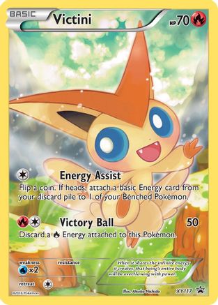 Victini (XY117) [XY : Promos Black Star] 