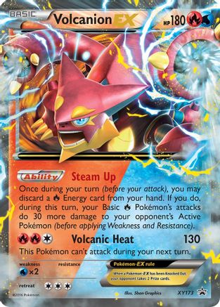 Volcanion EX (XY173) [XY : Promos Black Star] 