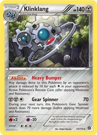 Klinklang (73/114) (Thème Deck exclusif) [XY : Steam Siege] 