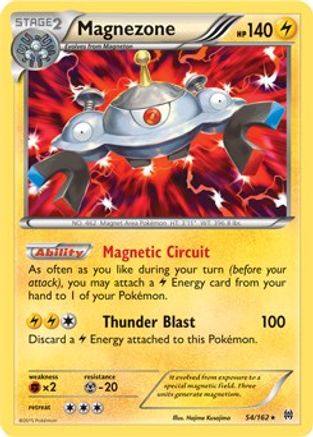 Magnezone (54/162) (Exclusivité Theme Deck) [XY : BREAKthrough] 