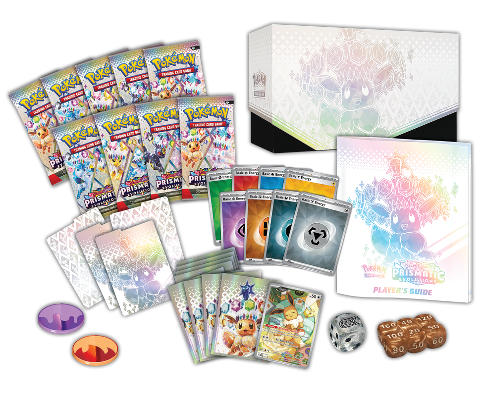 Scarlet & Violet: Prismatic Evolutions | Elite Trainer Box (PRE-ORDER)