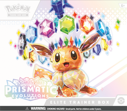 Scarlet & Violet: Prismatic Evolutions | Elite Trainer Box (PRE-ORDER)