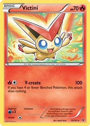 Victini - 15/101 (BW Noble Victories) 15 - [Deck Exclusives]
