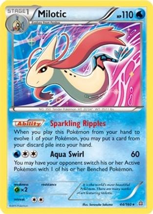 Milotic (44/160) (Exclusivité Theme Deck) [XY : Primal Clash]