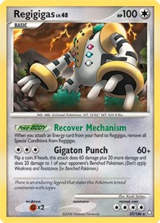 Regigigas - 37/146 (DP Legends Awakened) - [Deck Exclusives] Holofoil