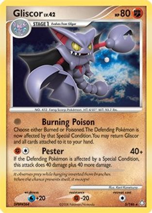 Gliscor (5/146) (Thème Deck exclusif) [Diamond &amp; Pearl : Legends Awakened] 