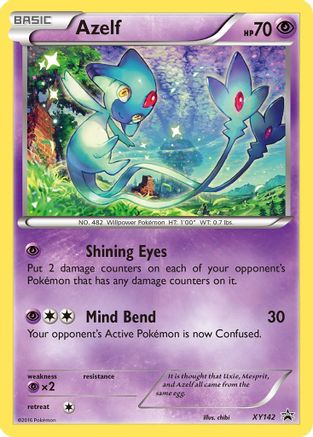 Azelf (XY142) [XY : Promos Black Star] 