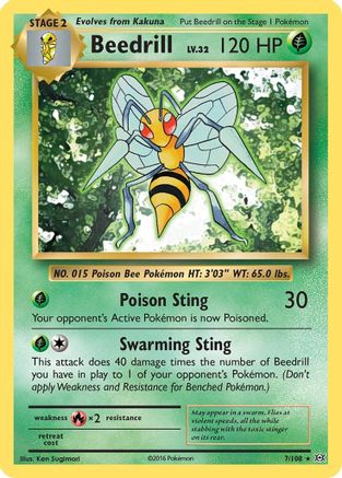 Beedrill (7/108) [XY : Évolutions] 