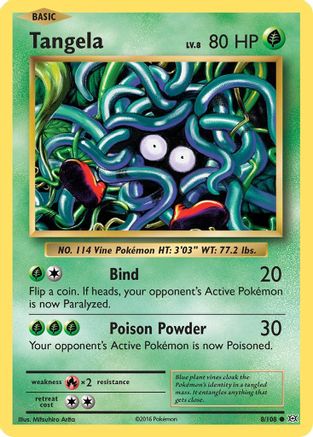 Tangela (8/108) [XY : Évolutions] 