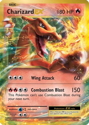 Charizard EX (12/108) [XY : Évolutions] 