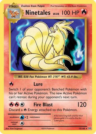 Ninetales (15/108) [XY : Évolutions] 