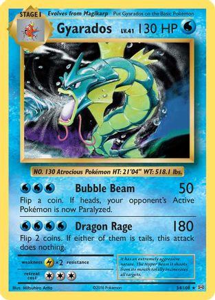 Léviator (34/108) [XY : Evolutions] 