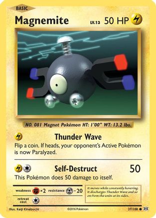 Magnétie (37/108) [XY : Evolutions] 