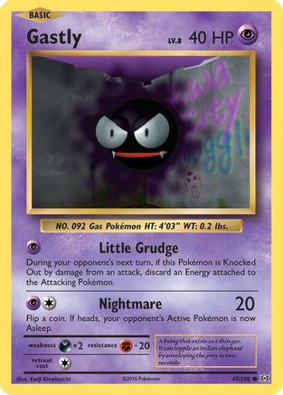 Gastly (47/108) [XY : Evolutions] 