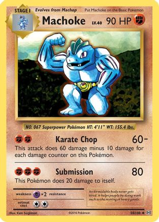 Machoke (58/108) [XY : Evolutions] 