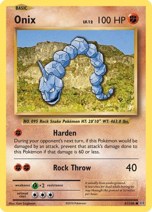 Onix (61/108) [XY : Évolutions] 