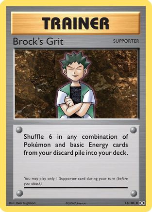 Brock's Grit (74/108) [XY : Evolutions] 