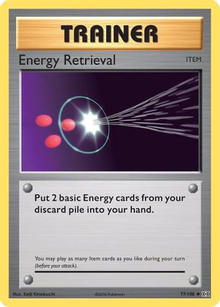 Energy Retrieval (77/108) [XY: Evolutions]