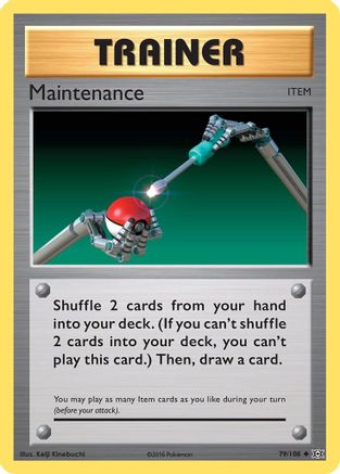 Maintenance (79/108) [XY : Evolutions] 