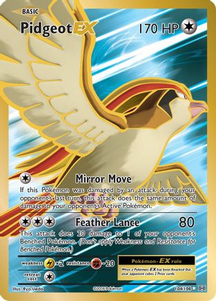 Pidgeot EX (104/108) [XY : Évolutions] 