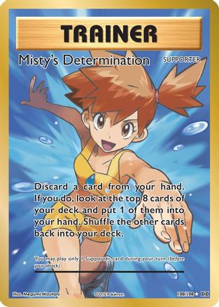 Détermination de Misty (108/108) [XY : Evolutions] 