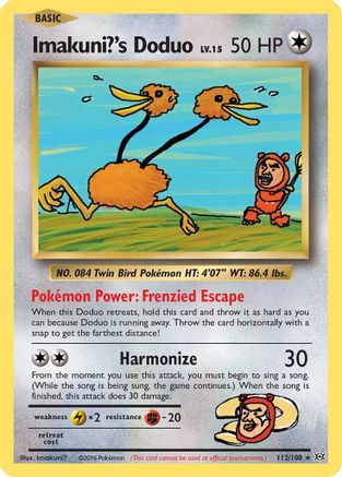 Doduo d'Imakuni? (112/108) [XY : Evolutions] 