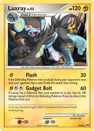 Luxray (5/99) (Exclusivité Theme Deck) [Platine : Arceus] 