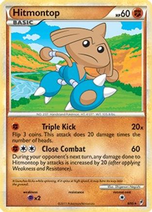 Hitmontop - 8/95 (Call of Legends) - [Deck Exclusives]