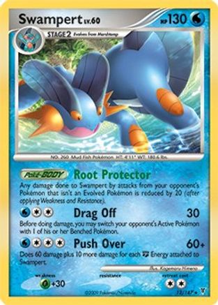 Swampert - 12/147 (DPPt Supreme Victors) - [Deck Exclusives]