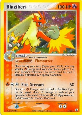 Blaziken (Holo) - [EX Battle Stadium] Holofoil