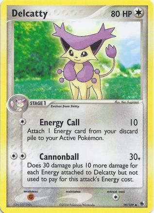 Delcatty (29/109) [EX: Battle Stadium]