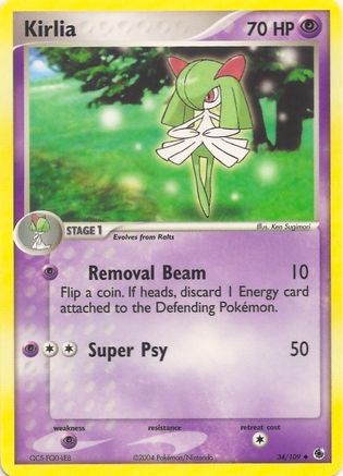 Kirlia (34/109) [EX: Battle Stadium]