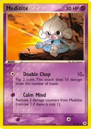 Méditite (65/101) [EX : Battle Stadium] 