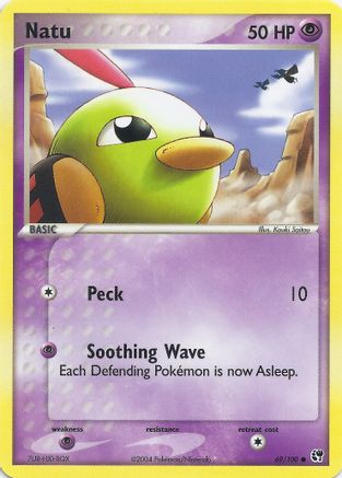 Natu (69/100) [EX: Battle Stadium]