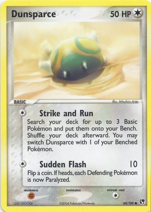 Dunsparce (60/100) [EX: Battle Stadium]