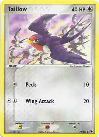 Taillow (72/109) [EX: Battle Stadium]