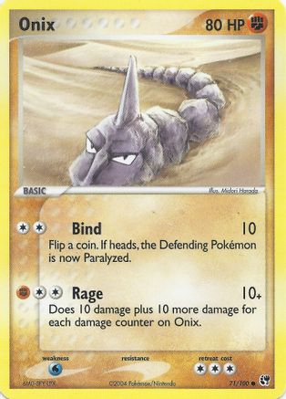 Onix (71/100) [EX: Battle Stadium]