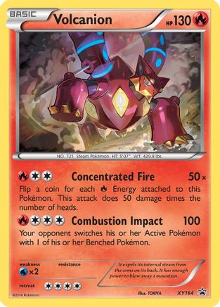 Volcanion - XY164/211 - [XY Promos] Holofoil